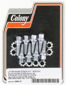 LIFTER BASE SCREW KIT CHROME